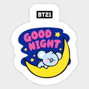 bt21 bts exclusive design 128 Sticker